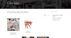 Desktop Screenshot of churchkeyrecords.com